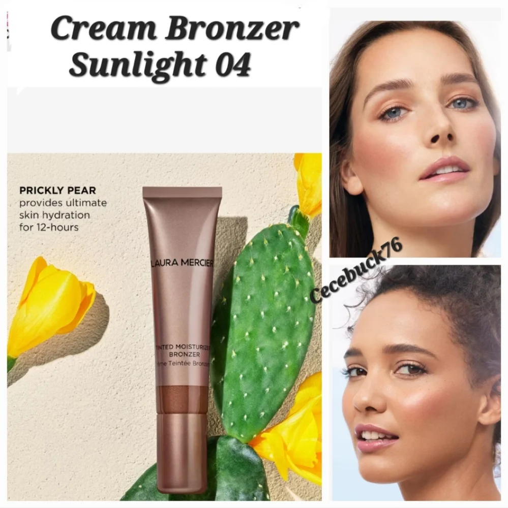 🌺Laura Mercier Sunlight Cream Bronzer Tinted Moisturizer Cream Bronzer 04